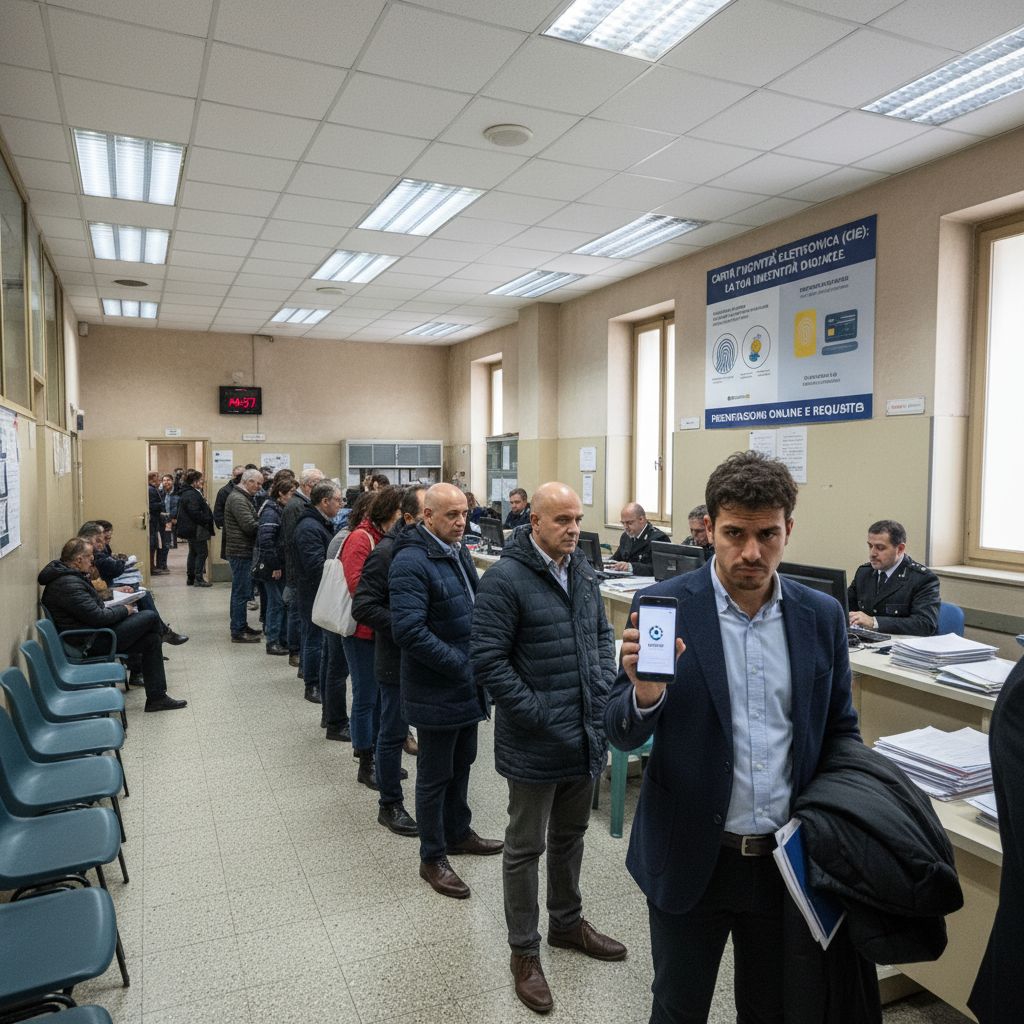 CIE obbligatoria dal 2026: chi ha rimandato la Carta d'Identita' Elettronica ora fa la fila con tutti gli altri